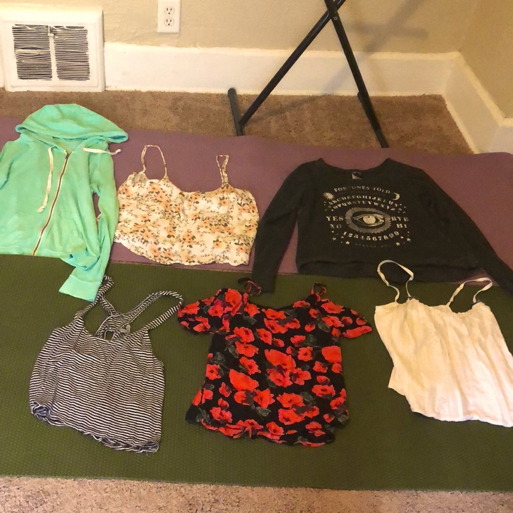 6 shirts